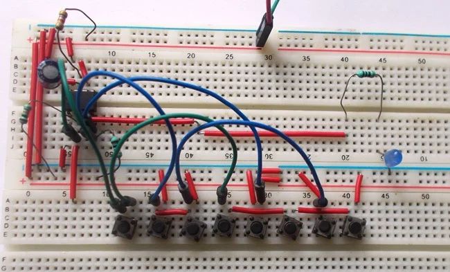 555 Timer Based Electronic Code Lock Circuit Electronic Circuit - Modern 4K Gradient Illustrations | Free Download