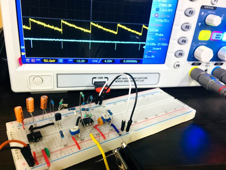 Waveform generator using op amp 741 · connect the circuit as per the circuit diagram shown in fig 1. Sawtooth Waveform Generator Circuit Using Op Amp
