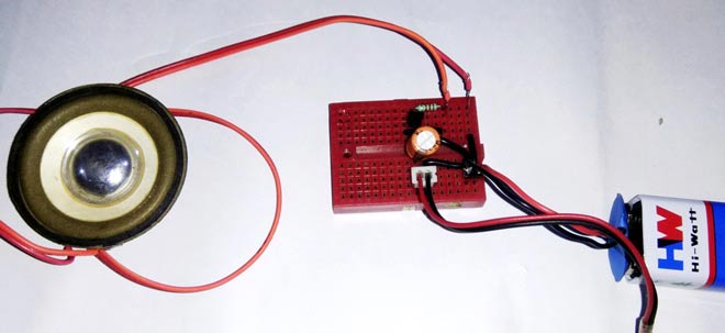 Simple Audio Amplifier Circuit Using Bc547