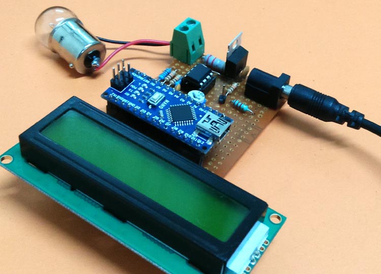 Arduino Wattmeter Measure Voltage Current And Power