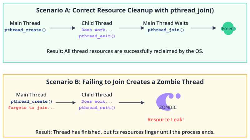 Posix Threads Pthreads Creation And Termination - Premium Sunset Photo Gallery - High Resolution