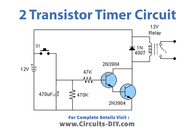Simple Delay Timer Circuit Diagram Circuit Diagram