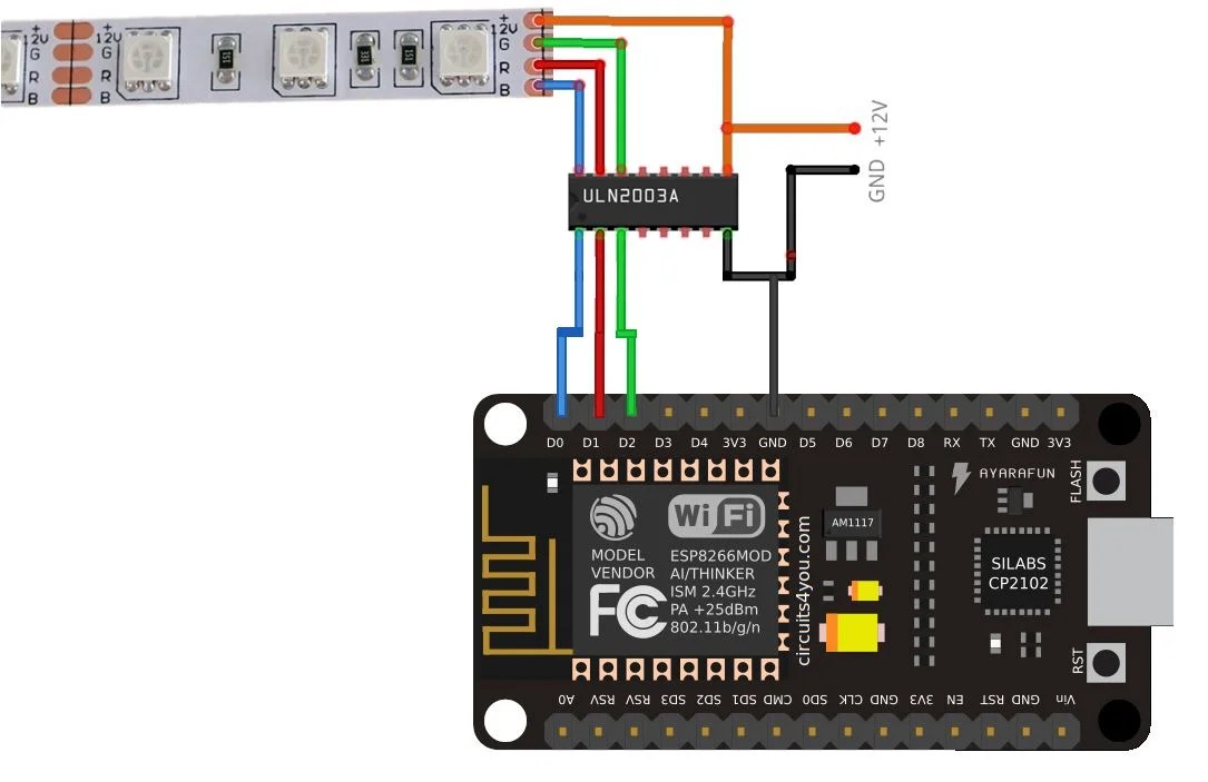 Как подключить алису к esp8266