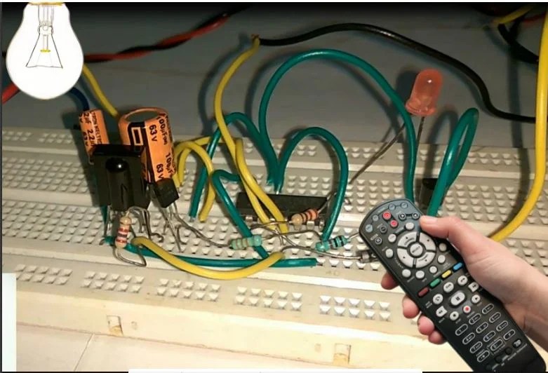 Remote Control Switch Circuit Ir On Off