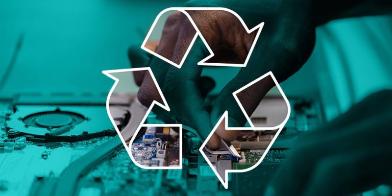 Raw Materials In A Laptop Circular Computing - Premium Nature Background Gallery - HD