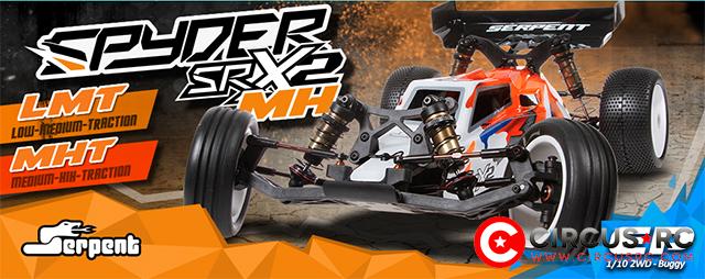 Serpent Spyder SRX2 MidHybrid en details - Circus RC News