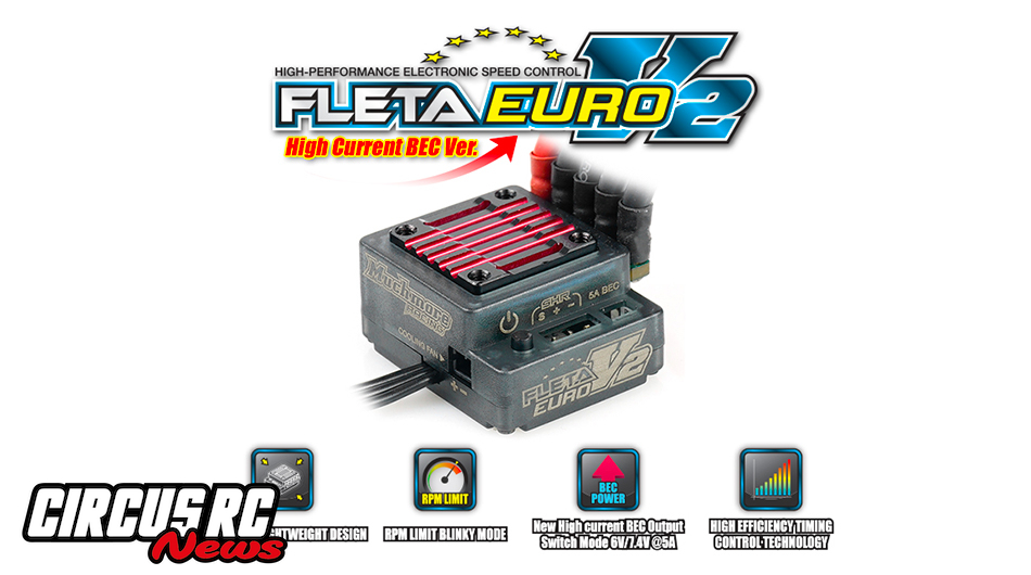 Muchmore Fleta Pro V2 1S ESC: ROAR-approved - Circus RC News