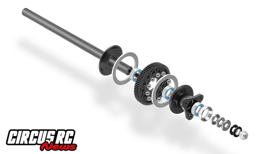 XRAY XRA375032 X12 Supporto ruota differenziale posteriore destro in XRAY XRA375032 X12 Supporto ruota differenziale posteriore destro in