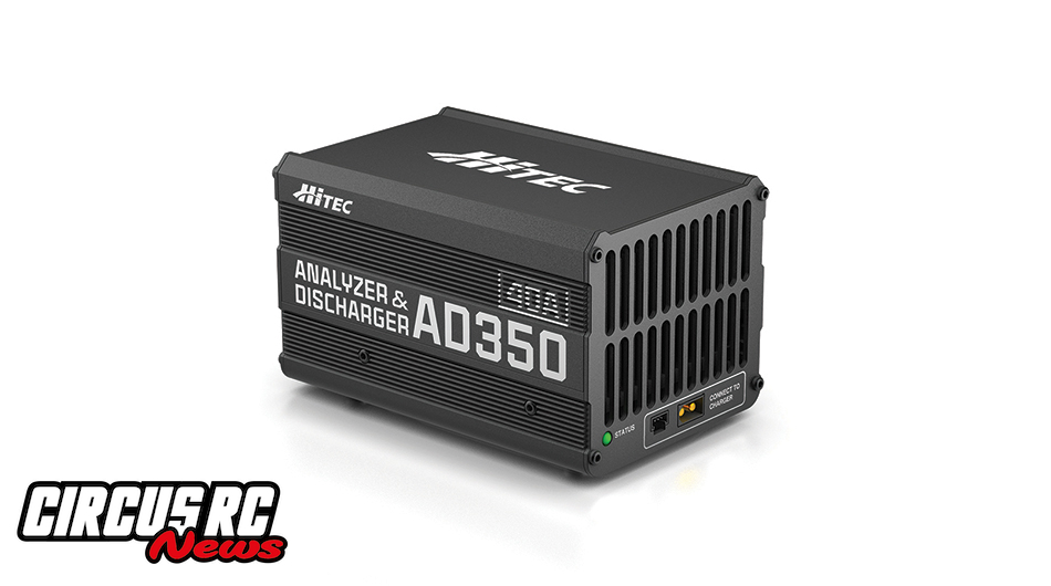 Hitec RDX2 1000 AC/DC dual port charger & AD350 analyzer - Circus