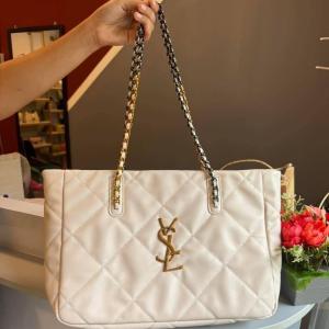 Cisele Luxe Off White Large Women's Sherry Tote Bag