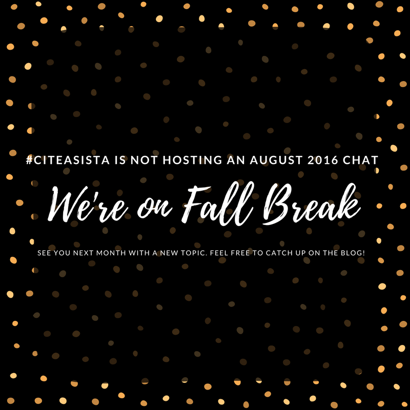 August 2017: No Chat