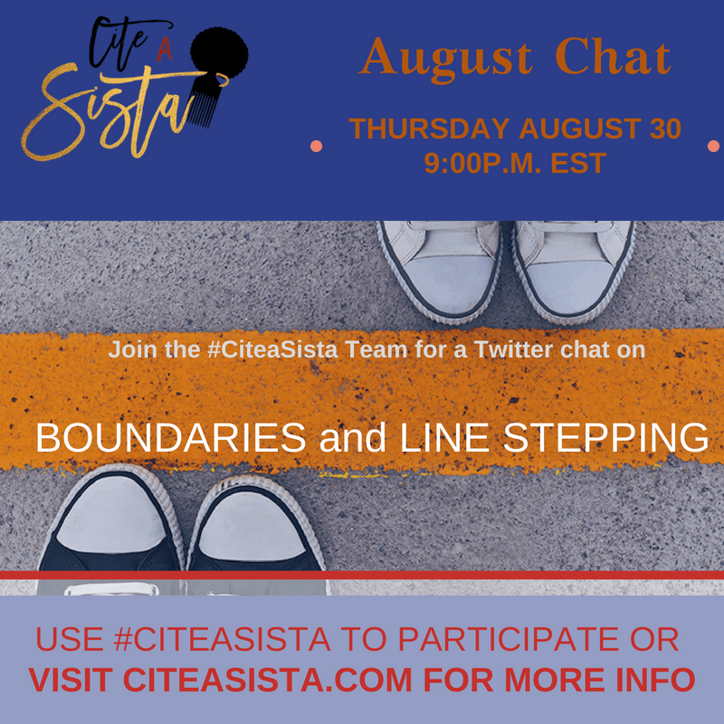 August 2018: Boundaries