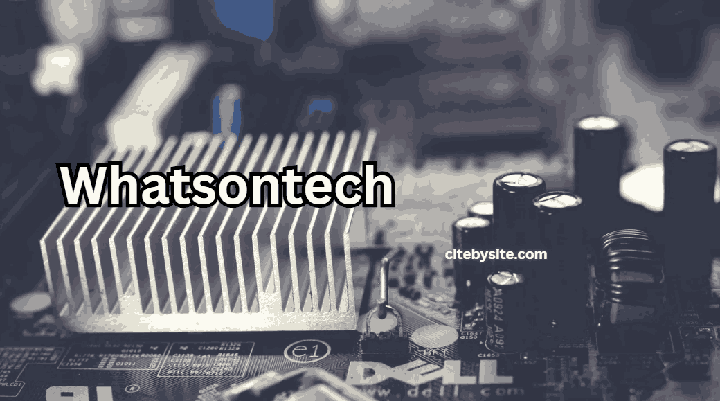 Whatsontech