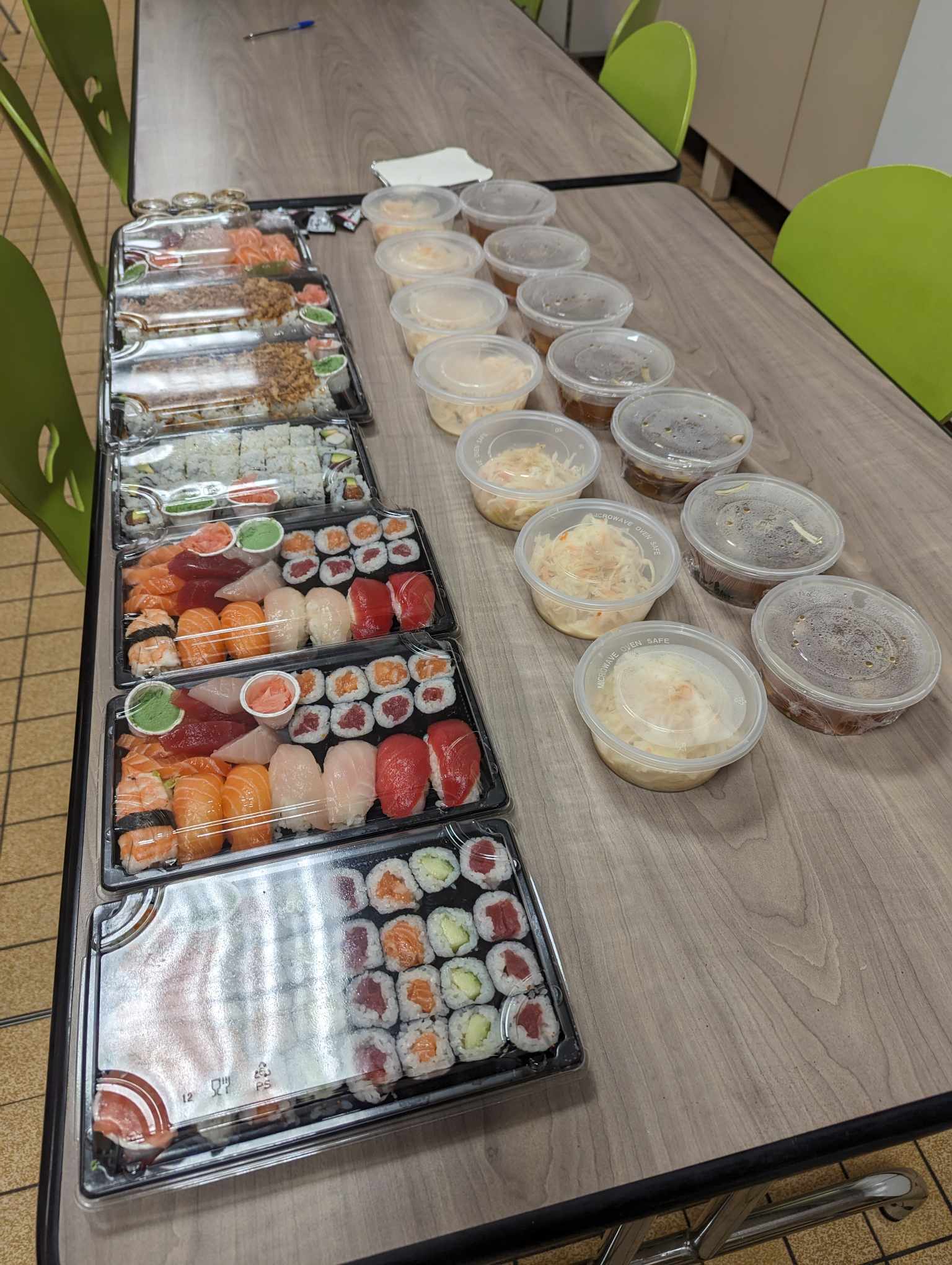 Sushis en folie