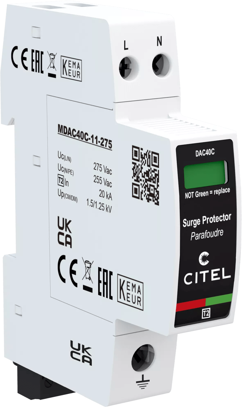 Citel Pv Surge Protectors For Residential Installations - Creative Dark Background - Desktop