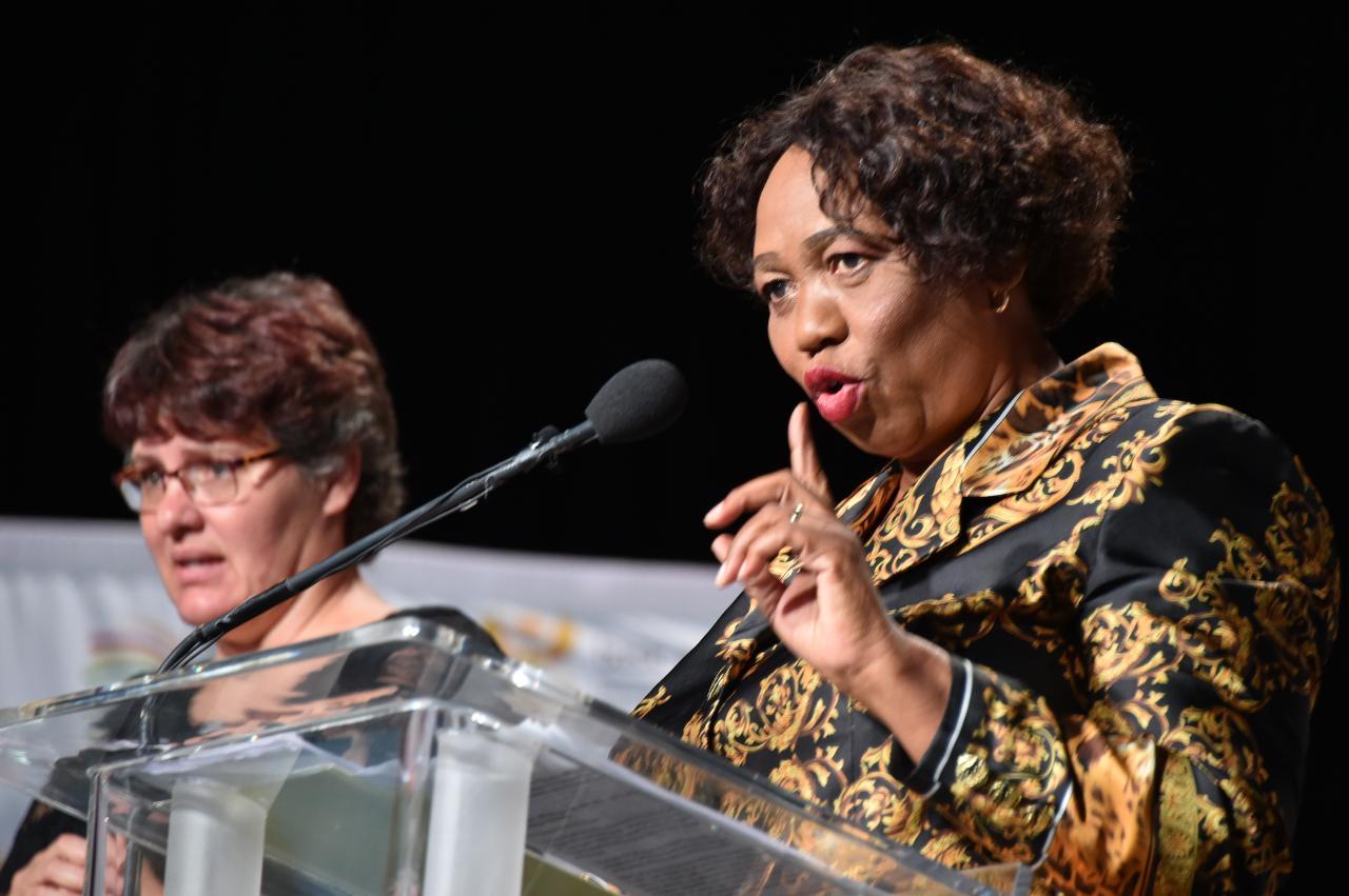picture Angie Motshekga Live Today nation on school reopening