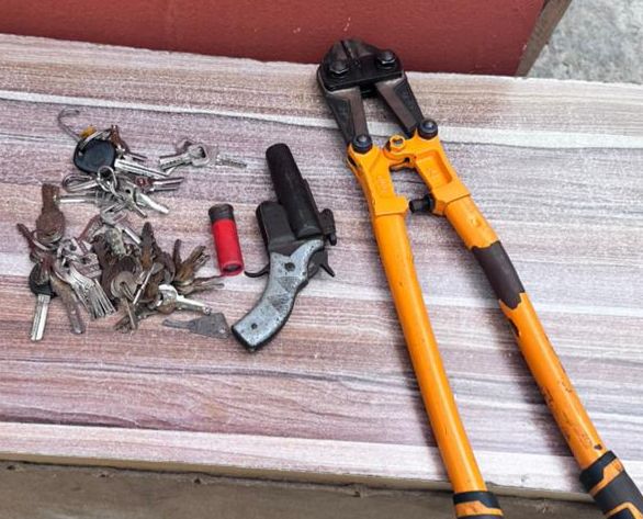 Police nab burglary suspects, recover gun and stolen goods