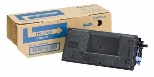 Kyocera TK-3160 Original Black Toner Kit for ECOSYS M3145dn M3645dn P3045dn P3060dn Up to 12500 Pages 1T02T90NLC (3)
