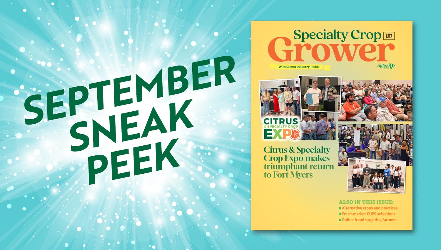 Sneak Peek: September 2026 Citrus Industry - Sneak Peek Citrus