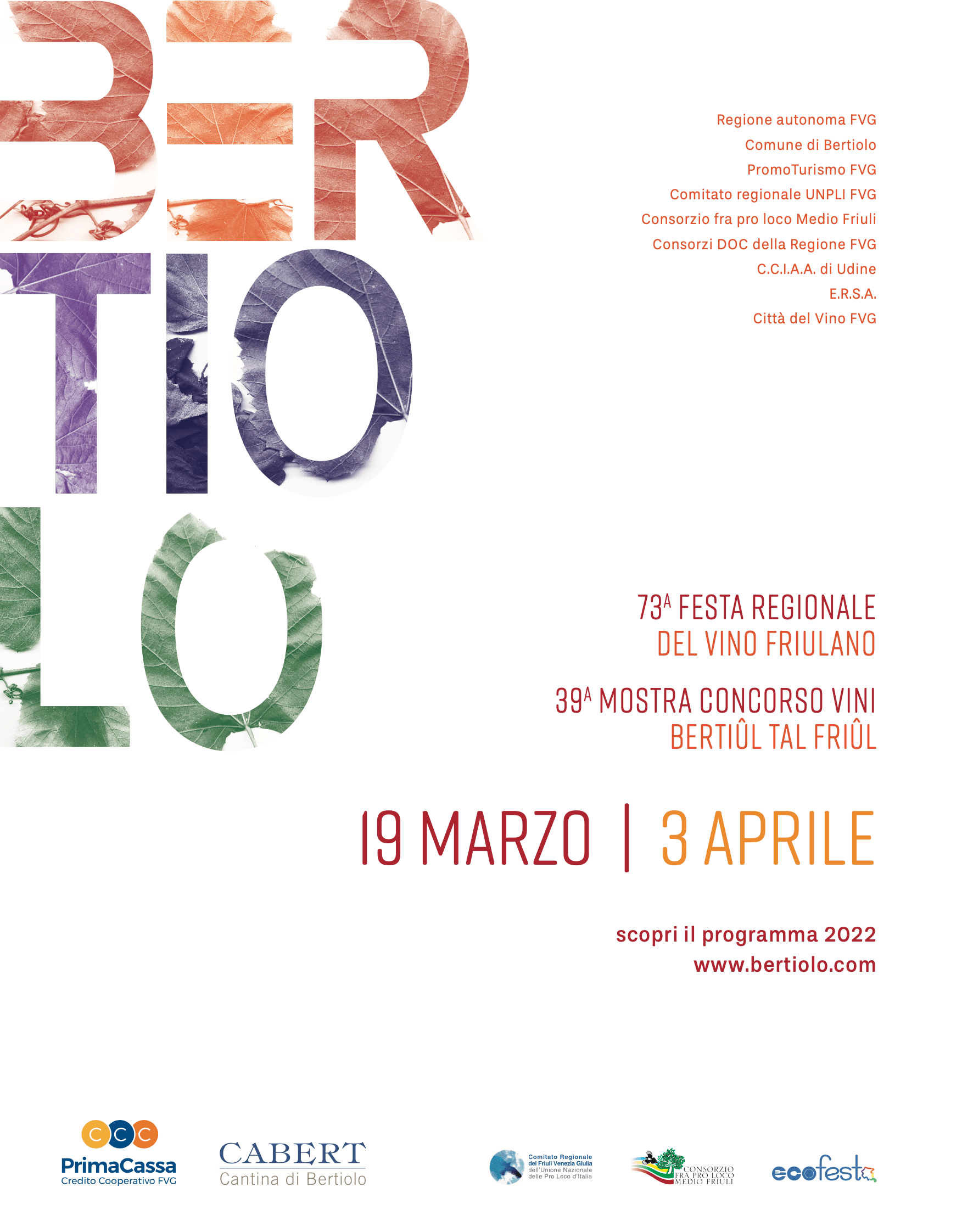 Torna La Festa Del Vino Friulano Di Bertiolo - Città Del Vino Fvg 2244_x_1752_png