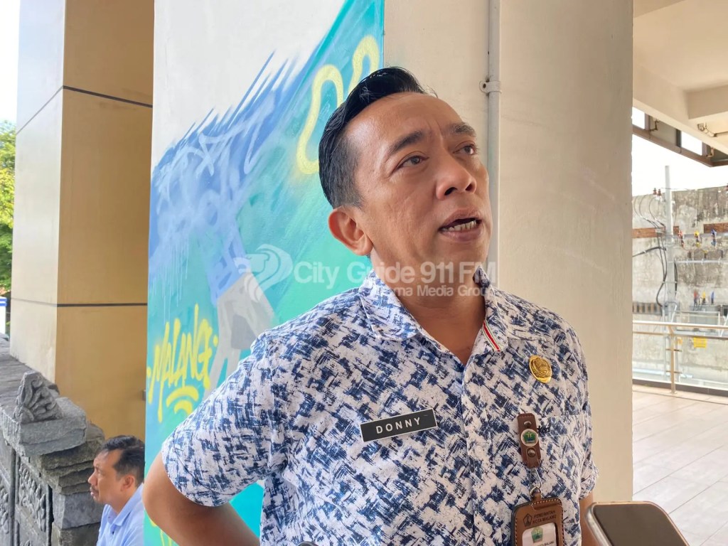 Kepala Dinas Sosial P3AP2KB Kota Malang Donny Sandito. (Foto : Dwi Putri)