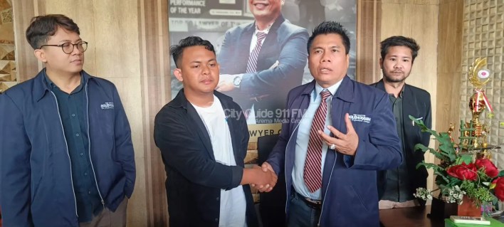 Konten kreator Gilang Herlambang penuhi somasi UWG. (Foto : Heri Prasetyo)