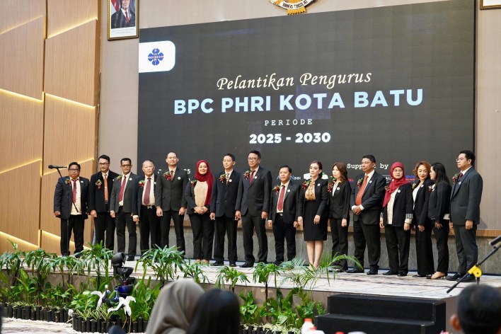 Pelatikan BPC PHRI Kota Batu periode 2025-2030. (Foto : Istimewa)