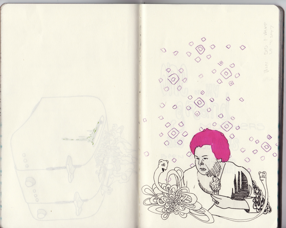 sketchbook project, chicago art artist, illustration, graffiti