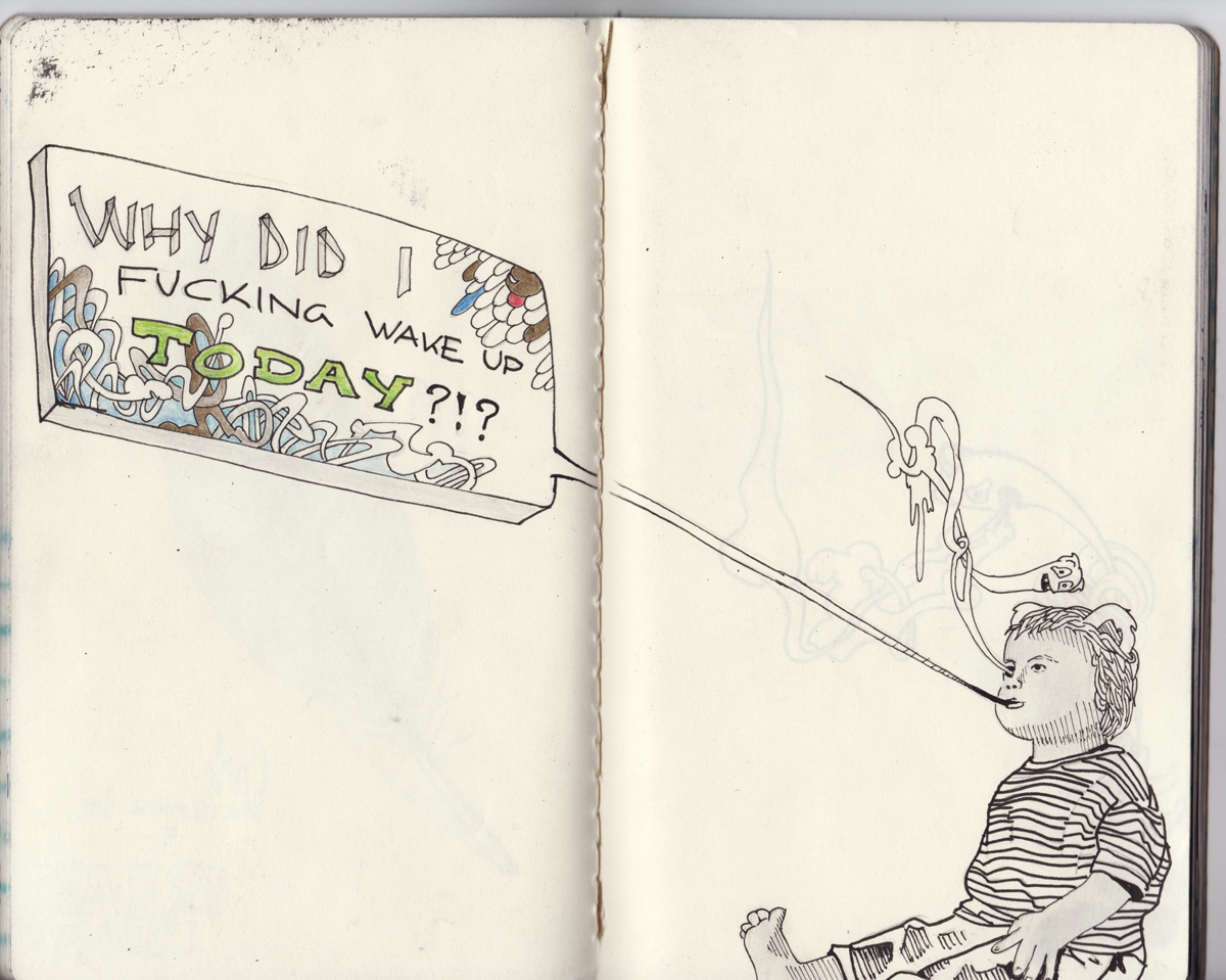 sketchbook project, chicago art artist, illustration, graffiti