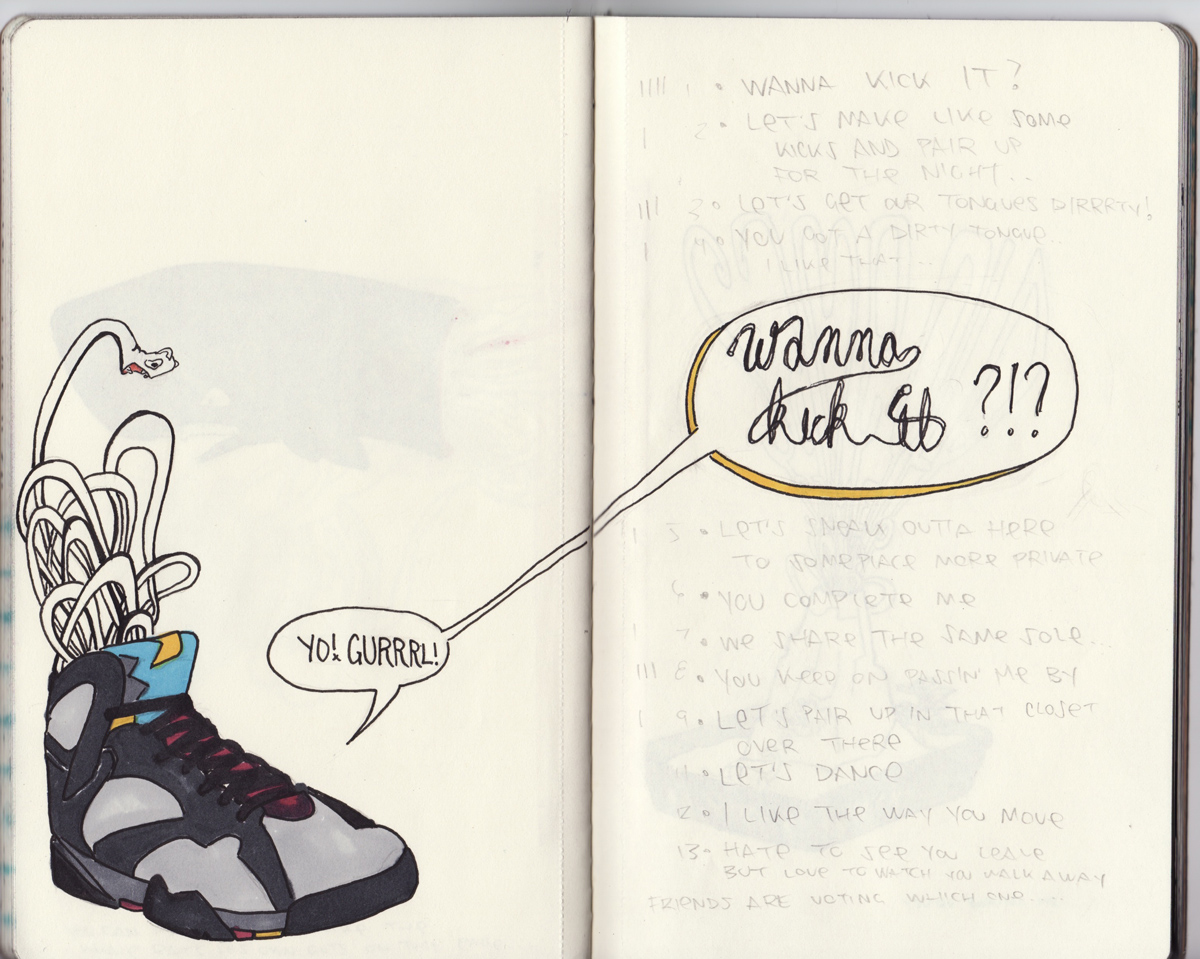 sketchbook project, chicago art artist, illustration, graffiti