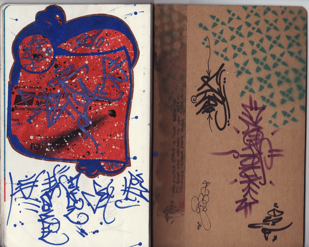 sketchbook project, chicago art artist, illustration, graffiti, tek, ober, rise, ksa