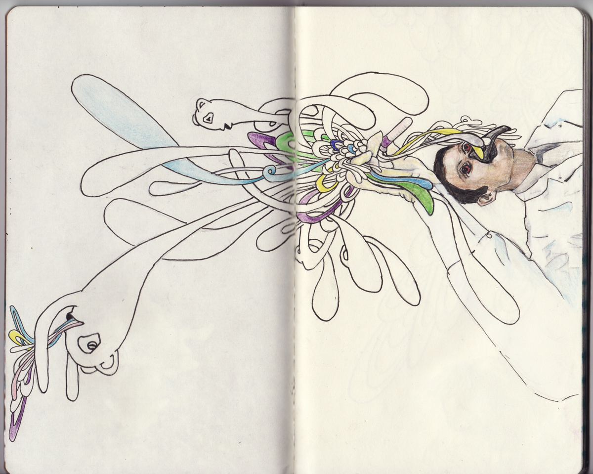 sketchbook project, chicago art artist, illustration, graffiti