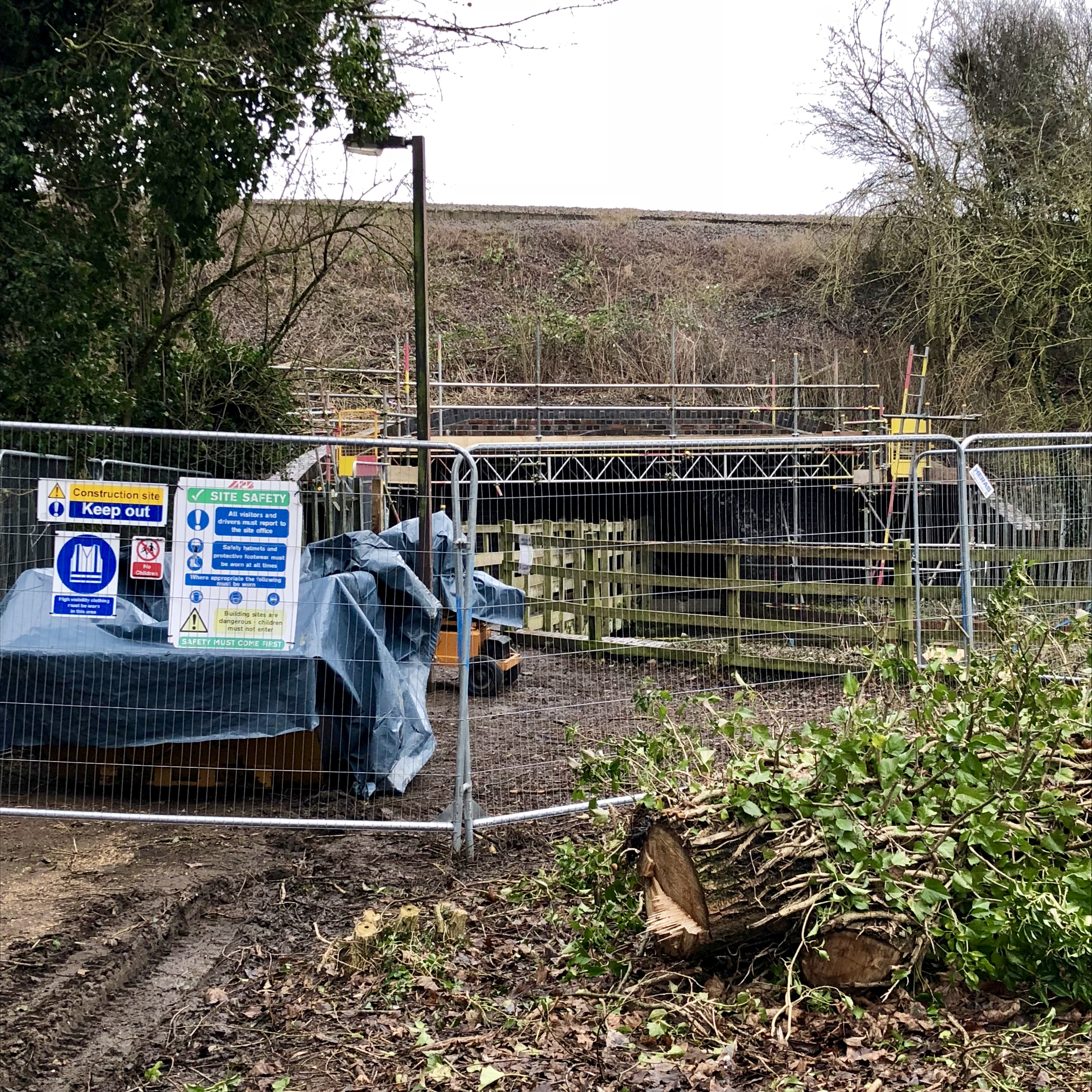 Railway tunnel renovations