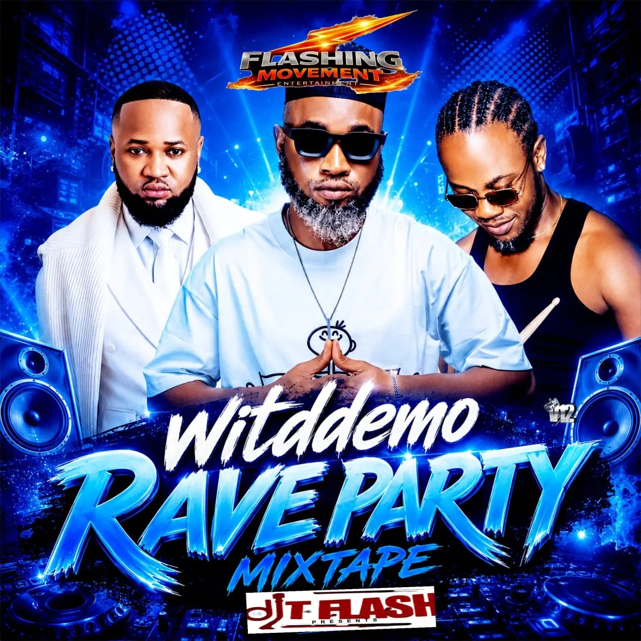 DJ T Flash Witddemo Rave Party Video & Audio Mix