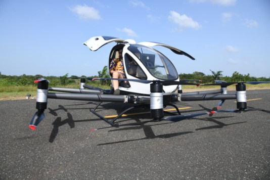 Taxi Drone: Primera experiencia en Santo Domingo
