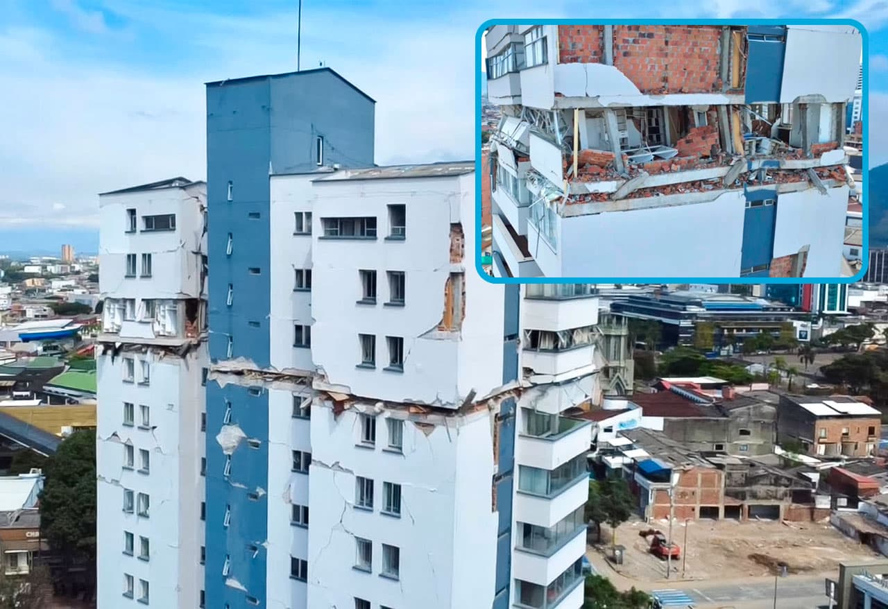 Edificio Invico será demolido mediante implosión tras daños provocados por el sismo del 10 de agosto