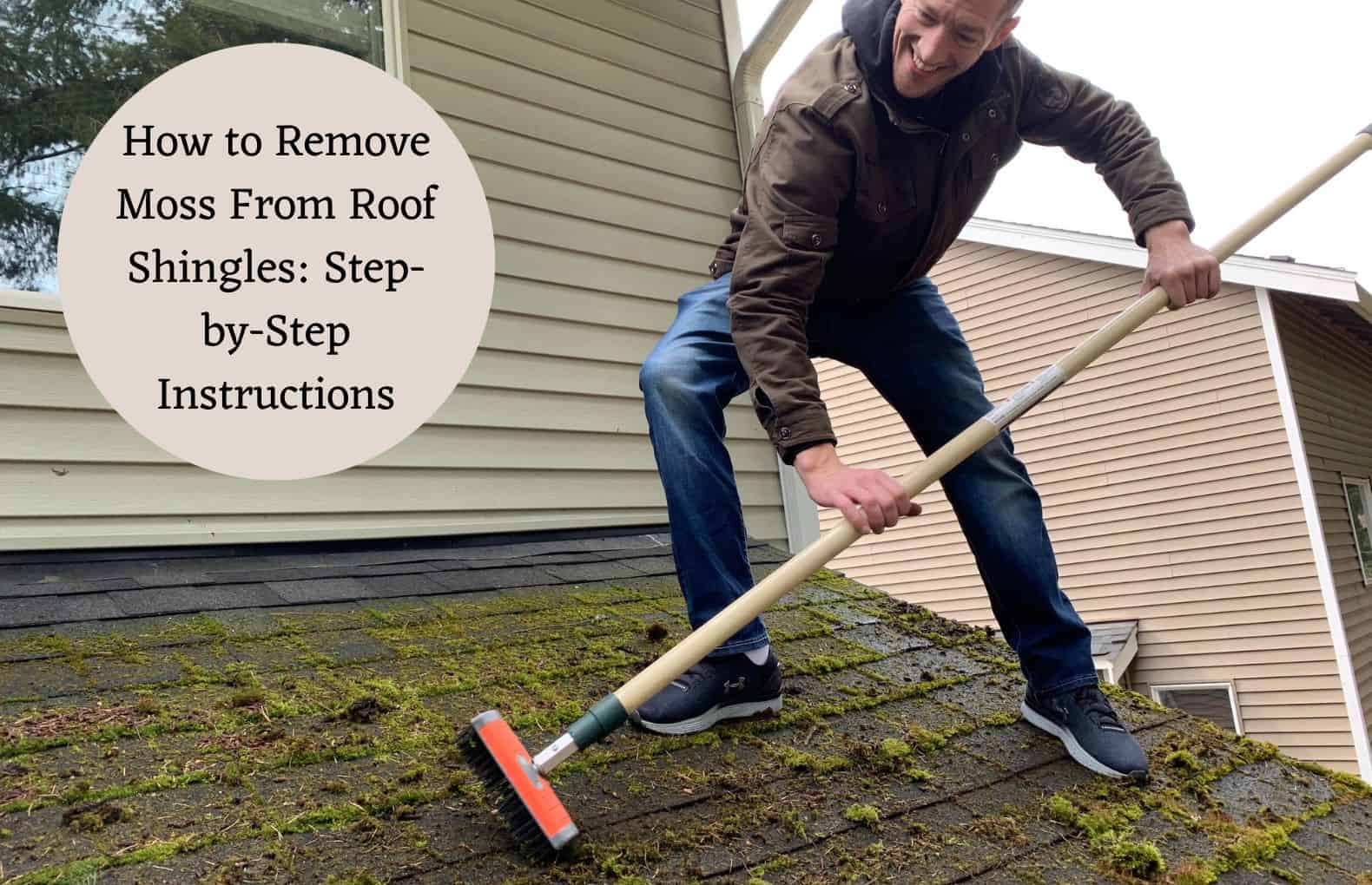 How To Remove Moss From Roof Shingles StepbyStep Instructions