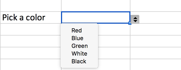 Pick Color Drop-Down – Civic Parent