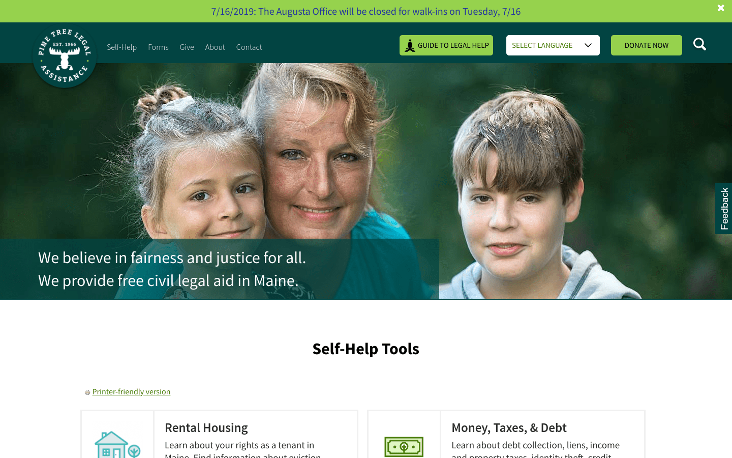 Pine Tree Legal Aid By Jessica Gerrish