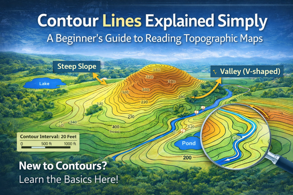 Contour Lines Explained Simply A Beginner S Guide To Reading Contour Lines 1024x683 