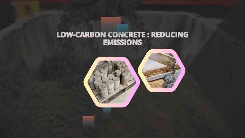 Low-Carbon Concrete:Reducing Emissions
