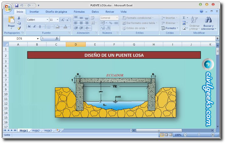 Descarga Hojas De Calculo Y Plantillas Excel Para Ingenieria Civil