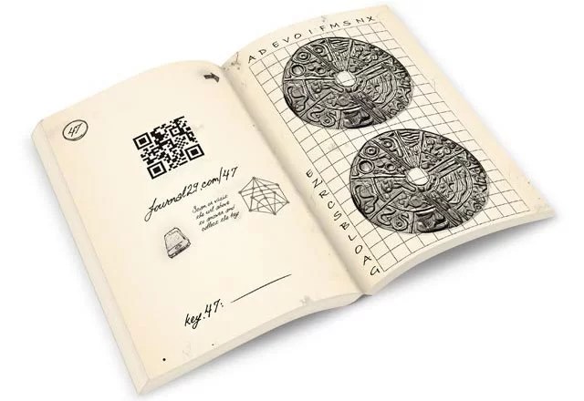 激レア the Journal Magazine - entry no 29 Journal 29: Interactive Book Game | Escape Room Books