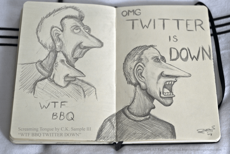 Twitter Down WTF BBQ Edition