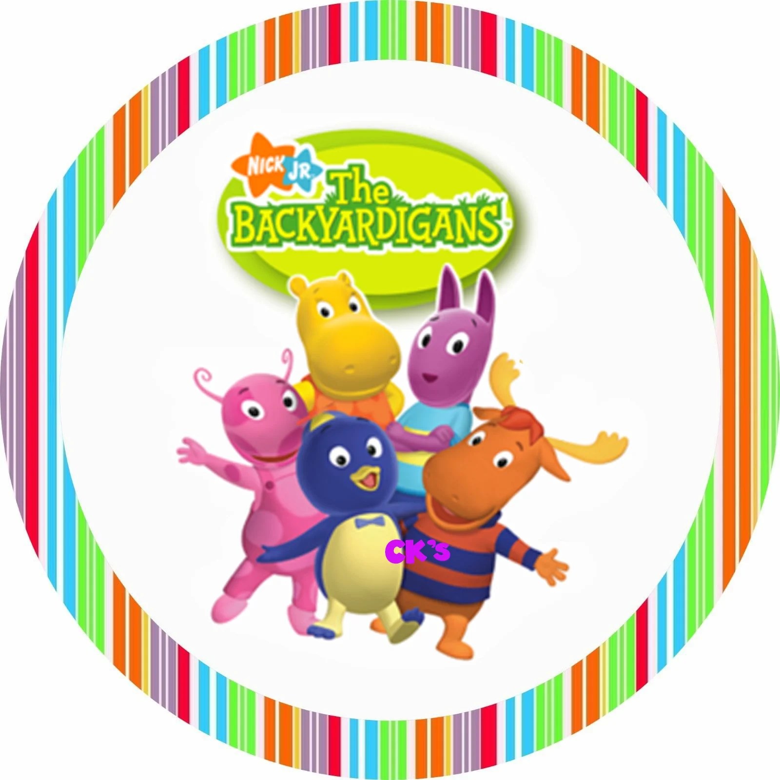 Backyardigans Icing Sheet Edible Image Cake Topper / picture - CK ...