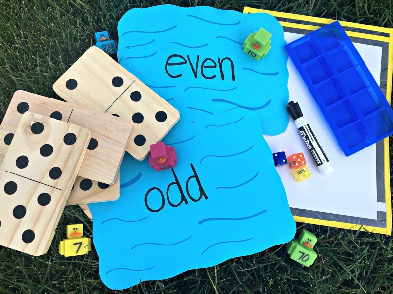 Teaching Odd & Even with Manipulatives | Fun365