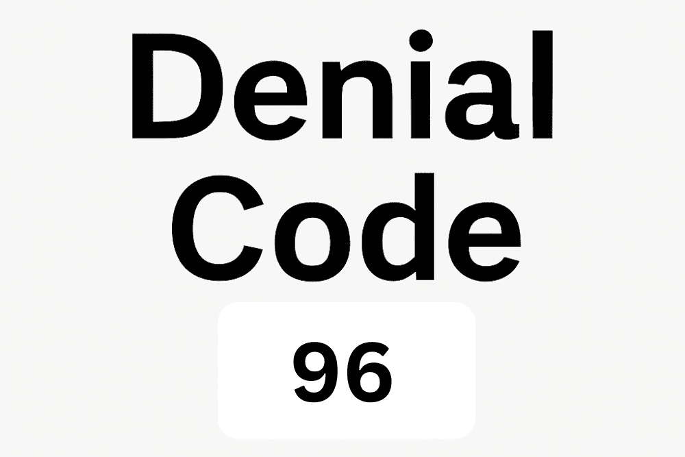 Denial code 96 prevention: stop non-covered service denials