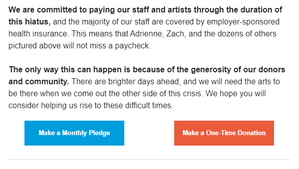 Anatomy Of A Coronavirus Nonprofit Email Thank You Clairification