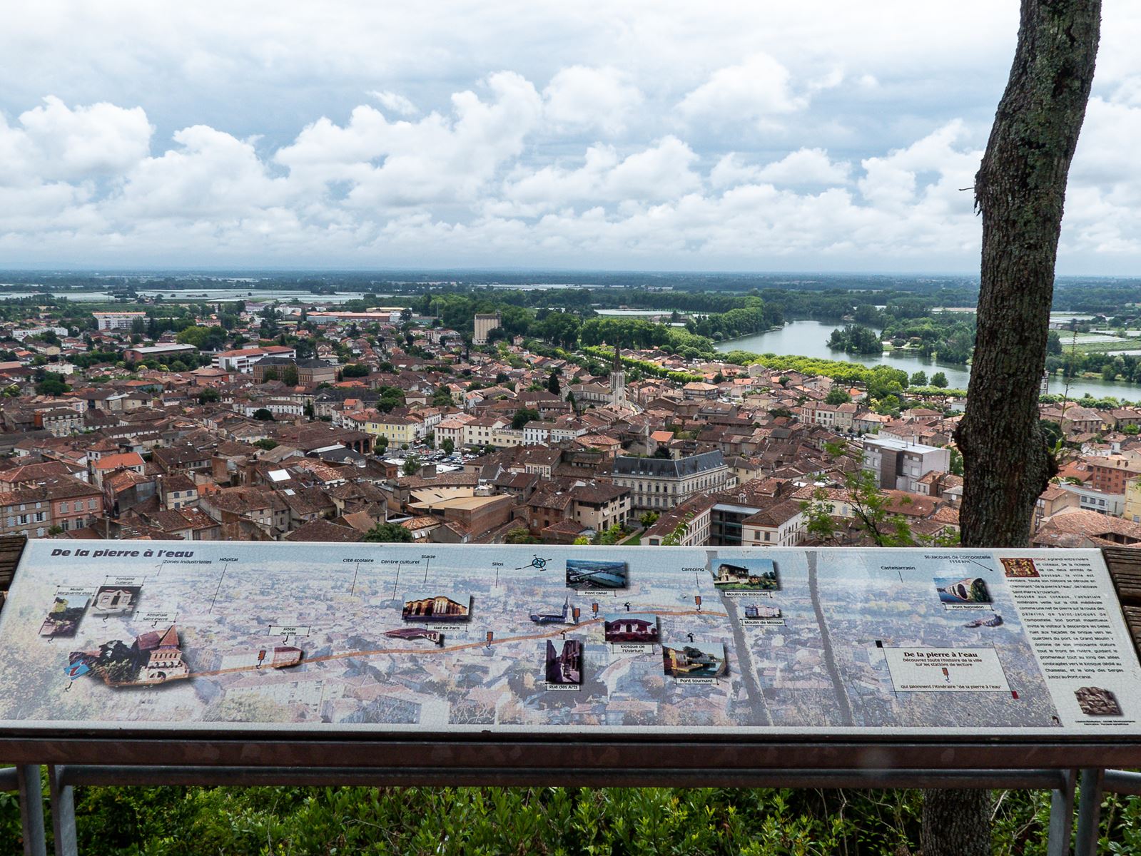 Point de vue du calvaire - Moissac