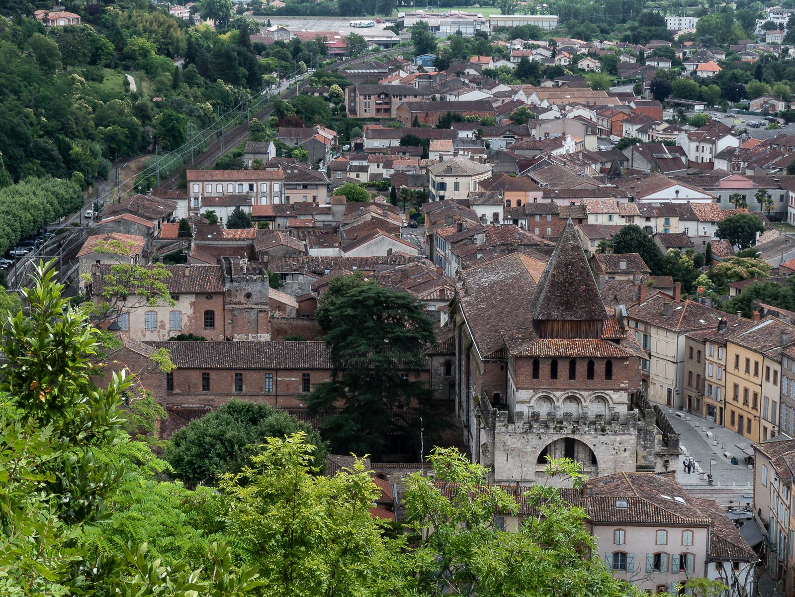 Point de vue du calvaire - Moissac